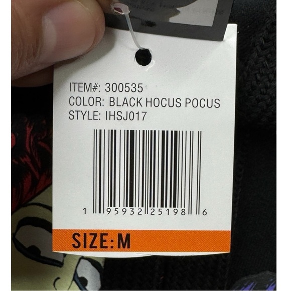 Hocus Pocus Halloween Hooded SweatShirt Size M - Picture 5 of 9